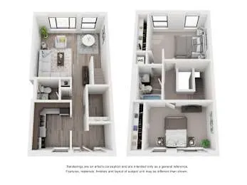 Unit 9103 floor plan