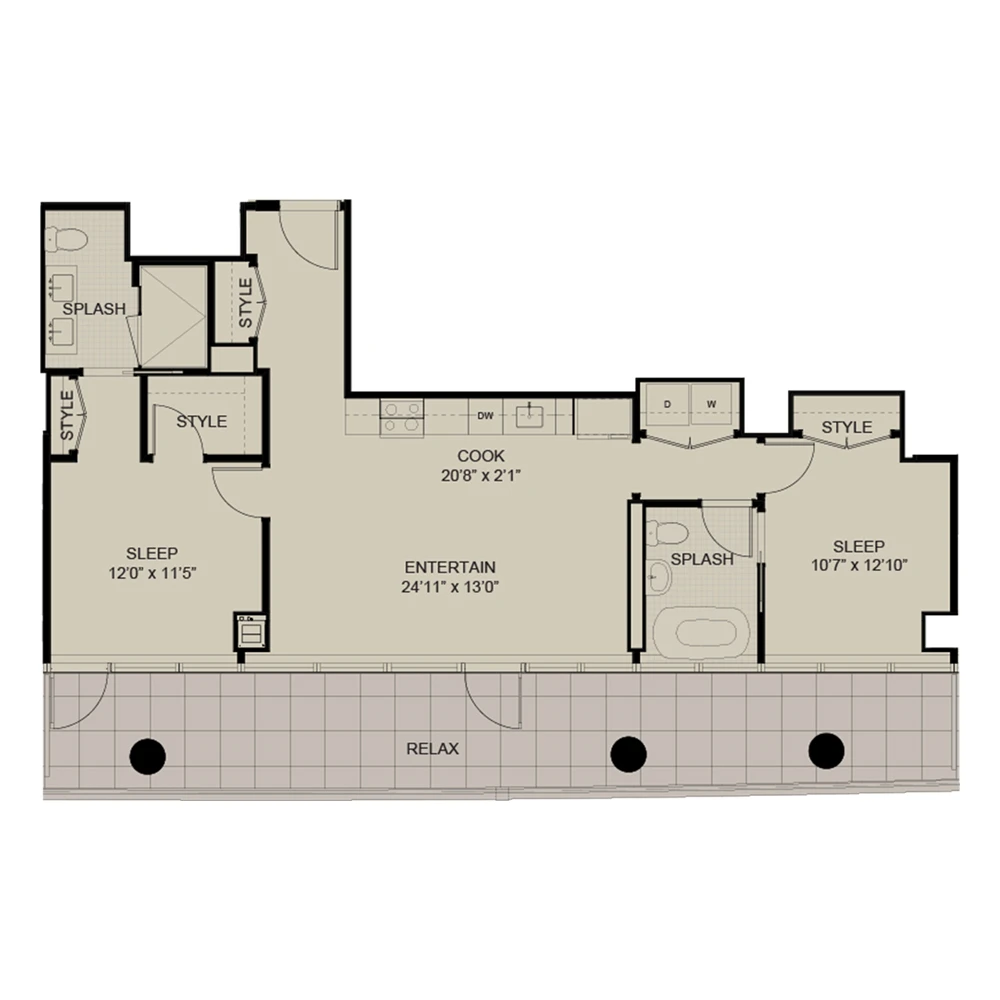 Unit PH06 floor plan