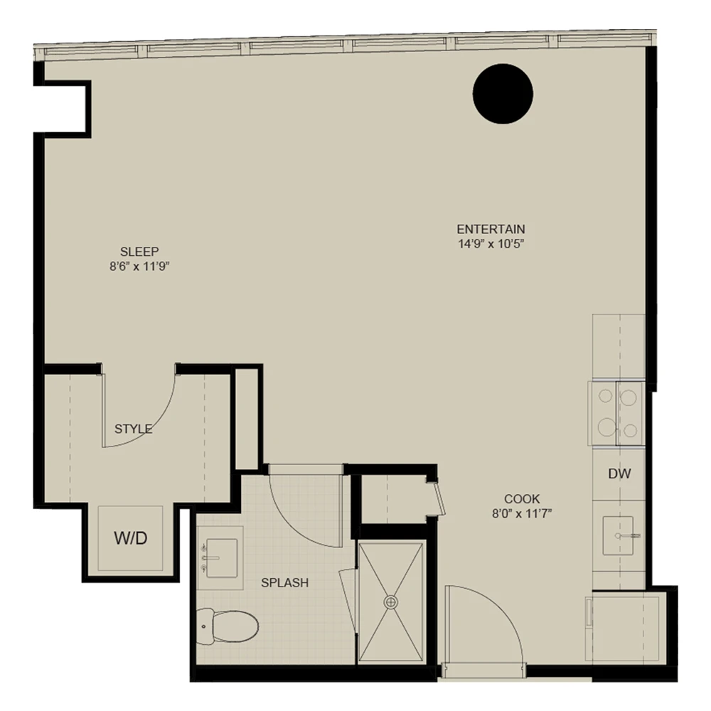 Unit 1003 floor plan