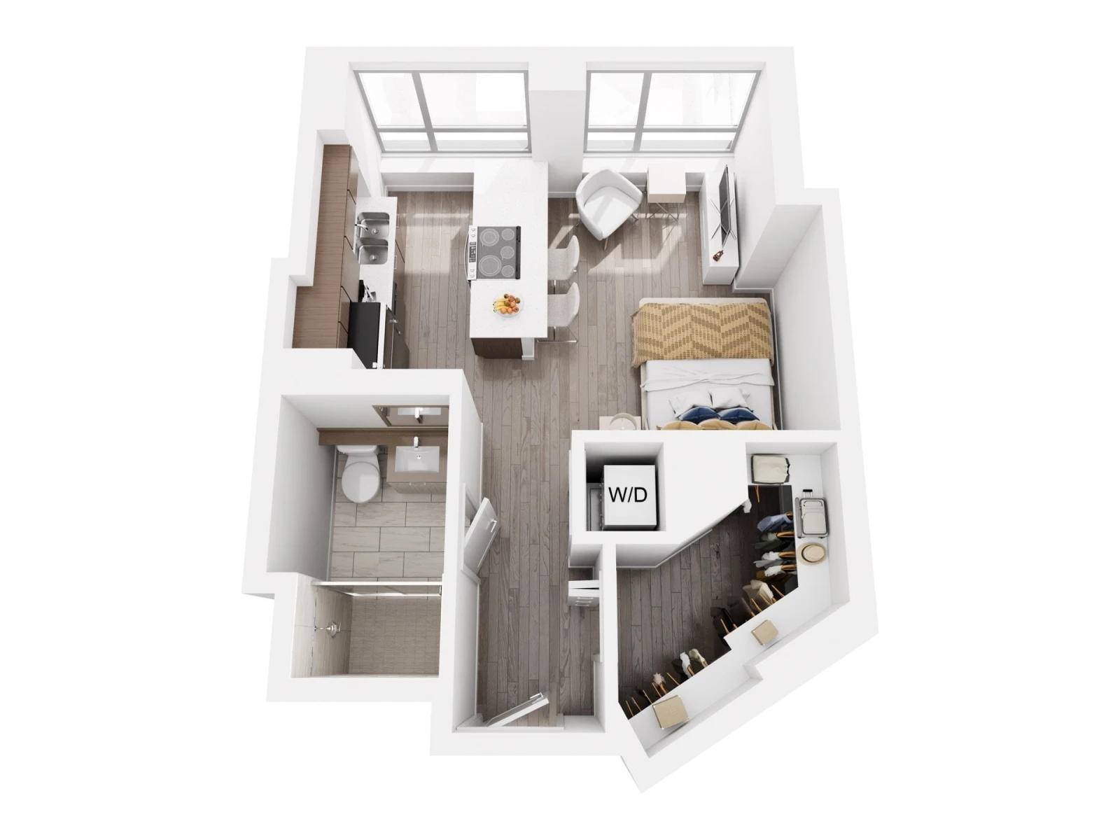 Unit 01-4211 floor plan