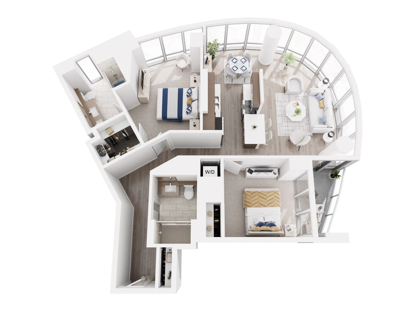 Unit 01-3312 floor plan