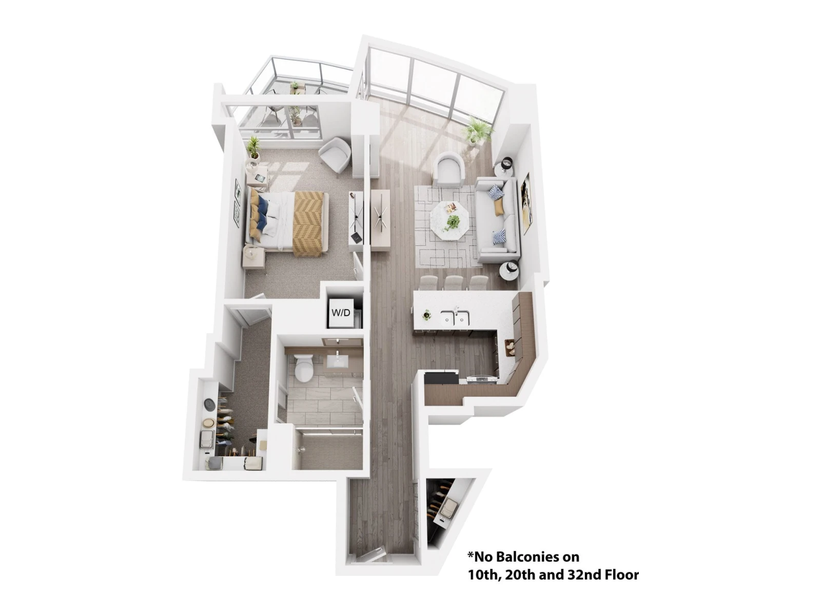 Unit 01-3003 floor plan