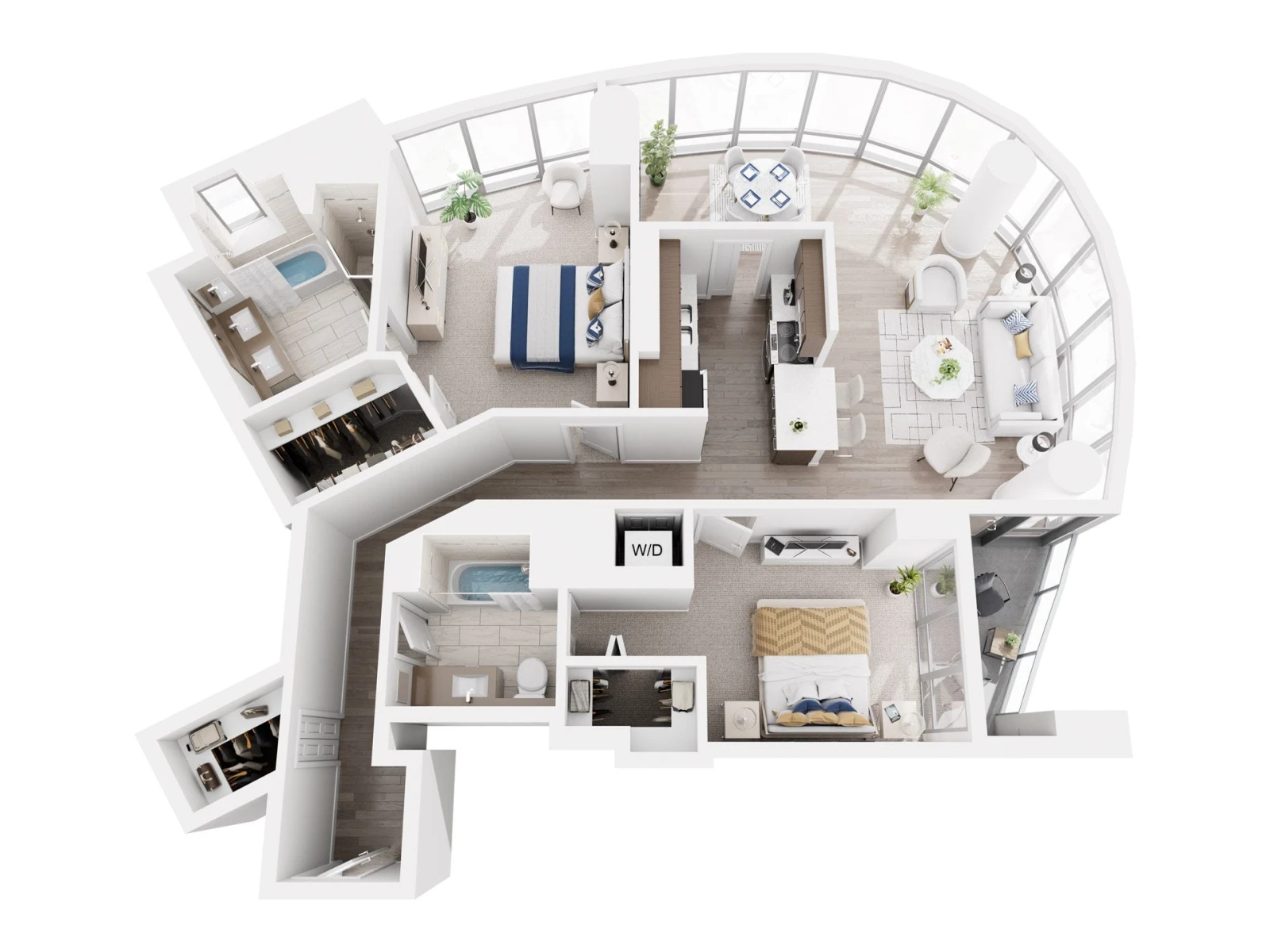 Unit 01-1501 floor plan