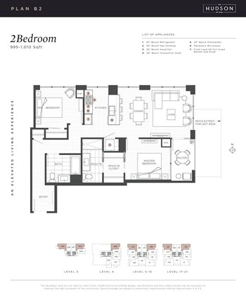 Unit 0608 floor plan