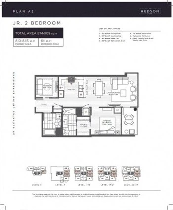 Unit 2004 floor plan