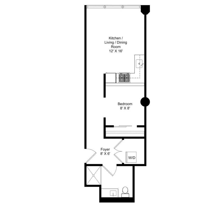 Unit 202 floor plan
