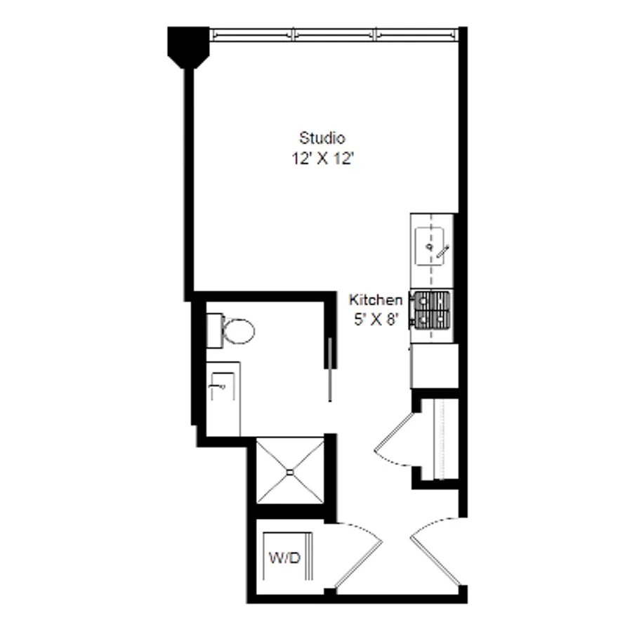 Unit 622 floor plan