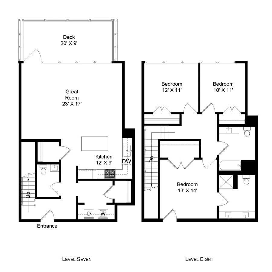 Unit 721 floor plan
