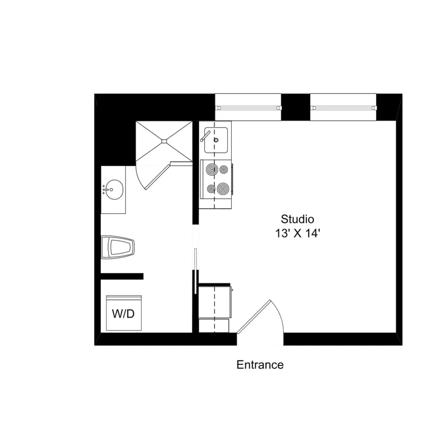 Unit 220 floor plan