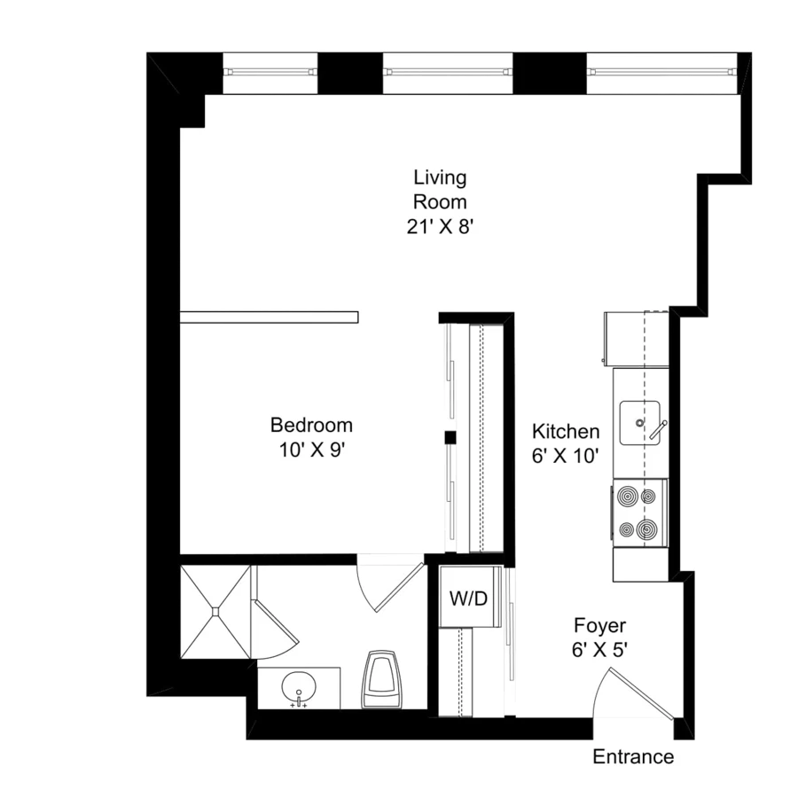 Unit 511 floor plan