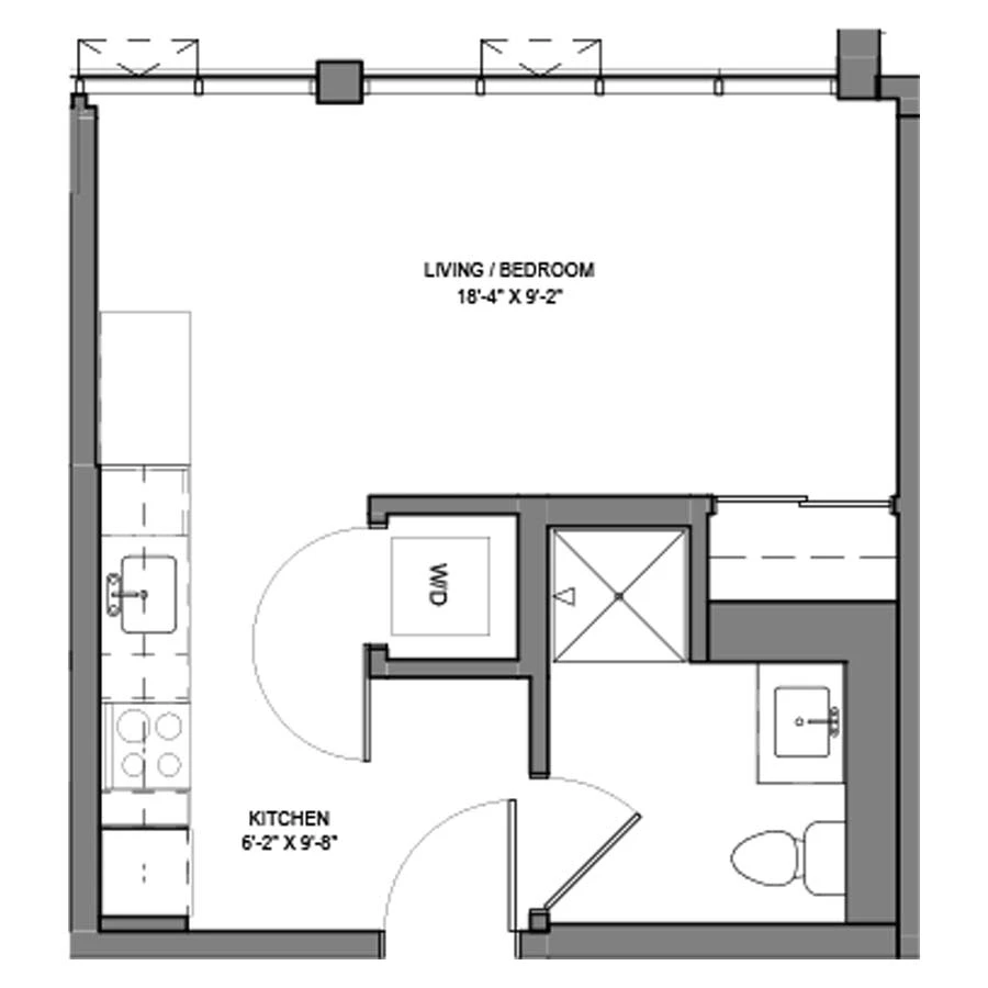 Unit 507 floor plan