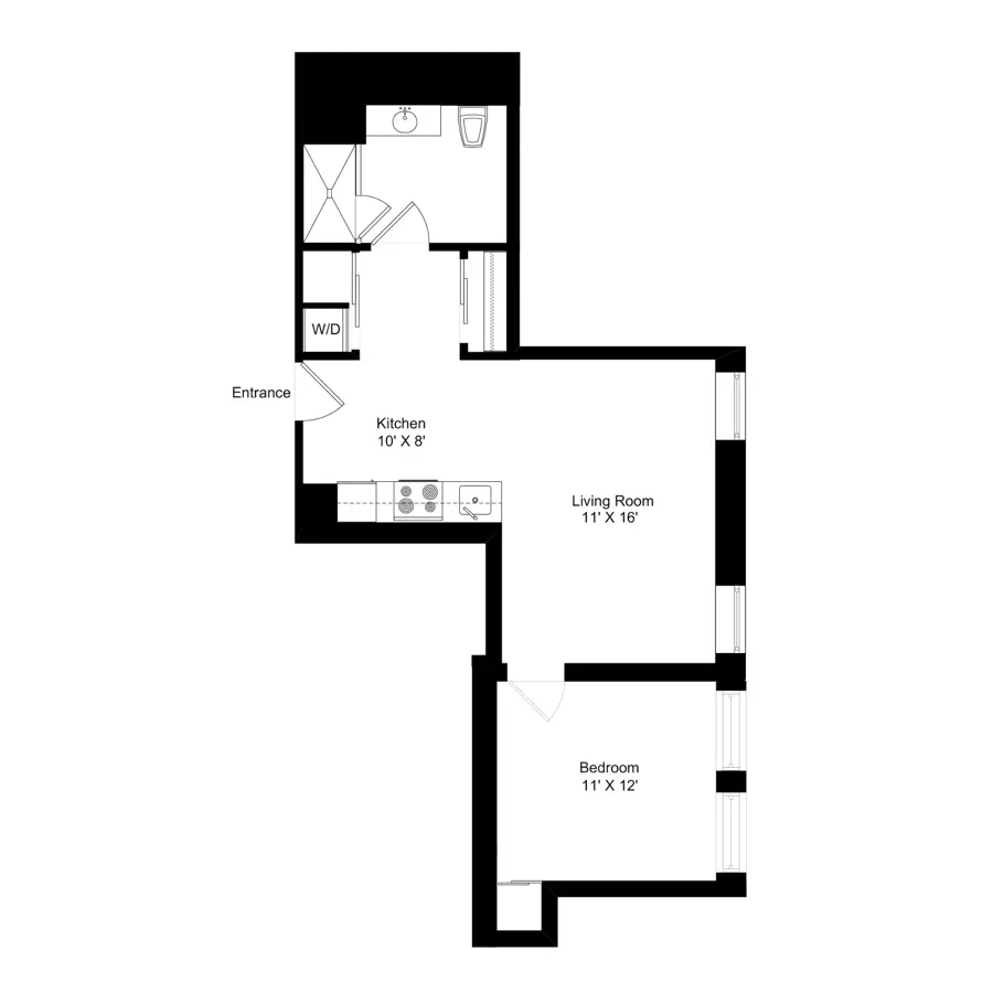 Unit 622 floor plan