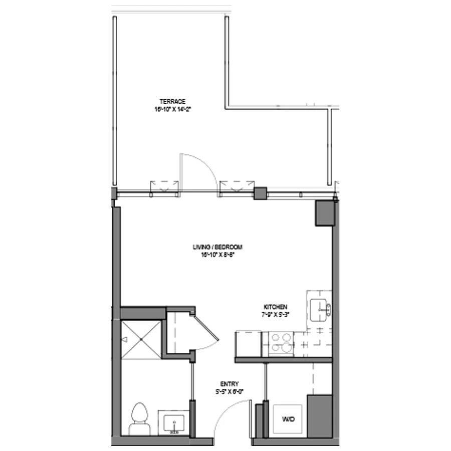 Unit 306 floor plan