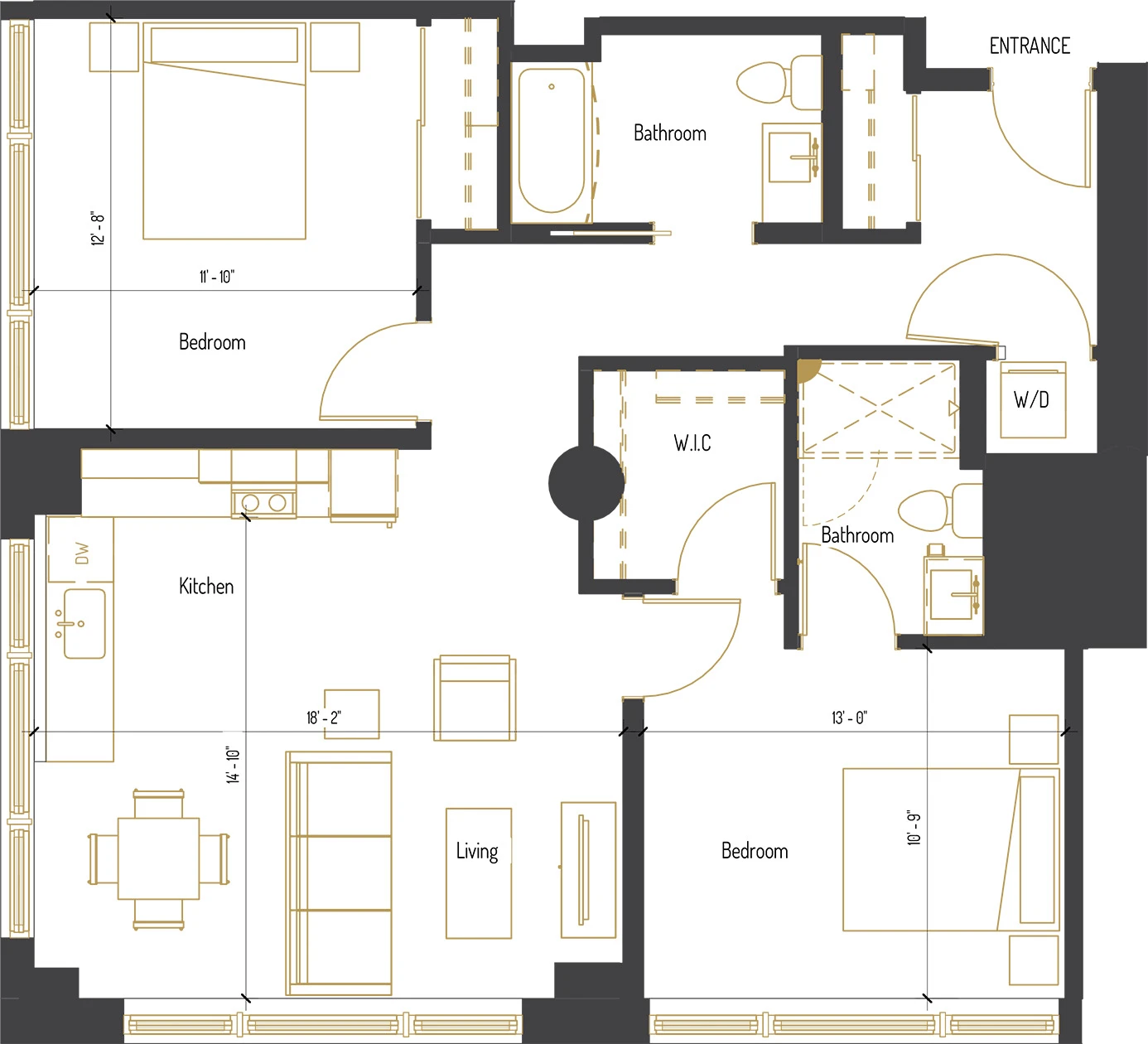 Unit 357 floor plan