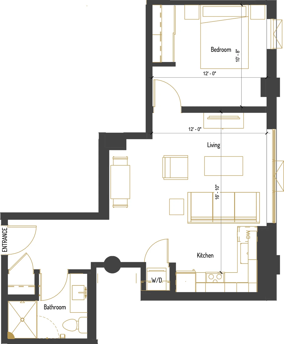 Unit 501 floor plan