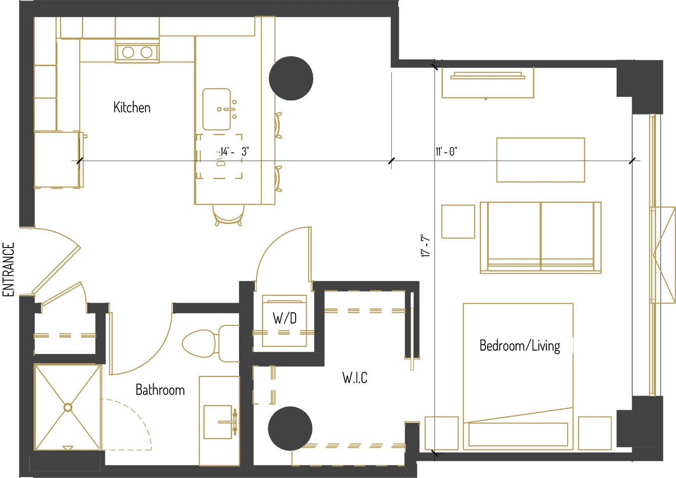 Unit 646 floor plan