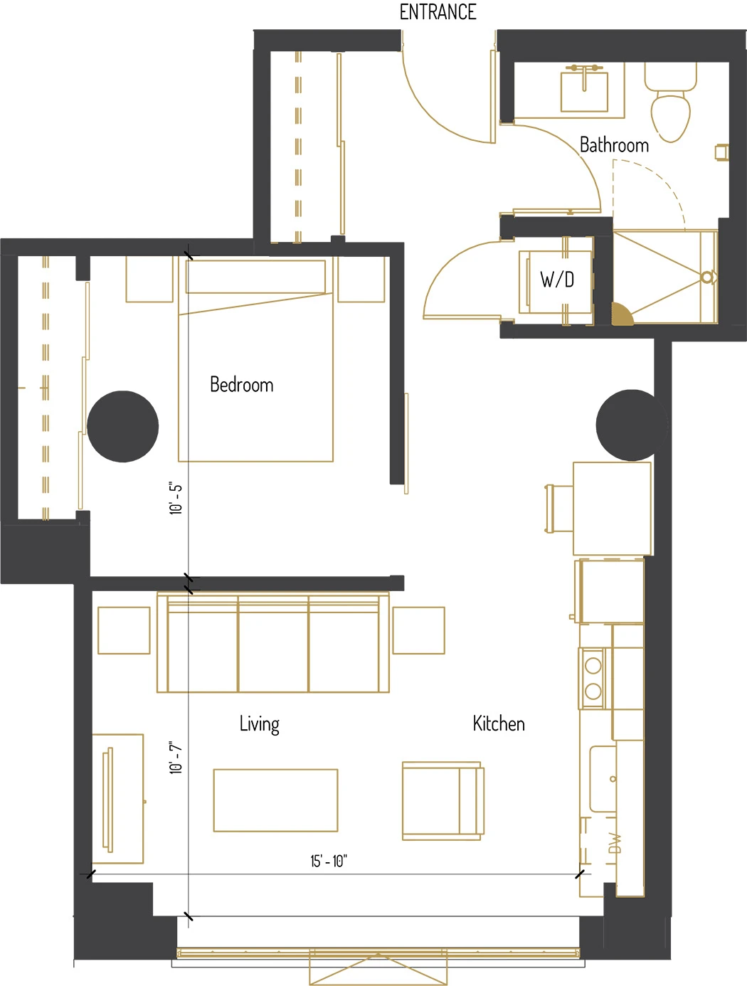 Unit 456 floor plan