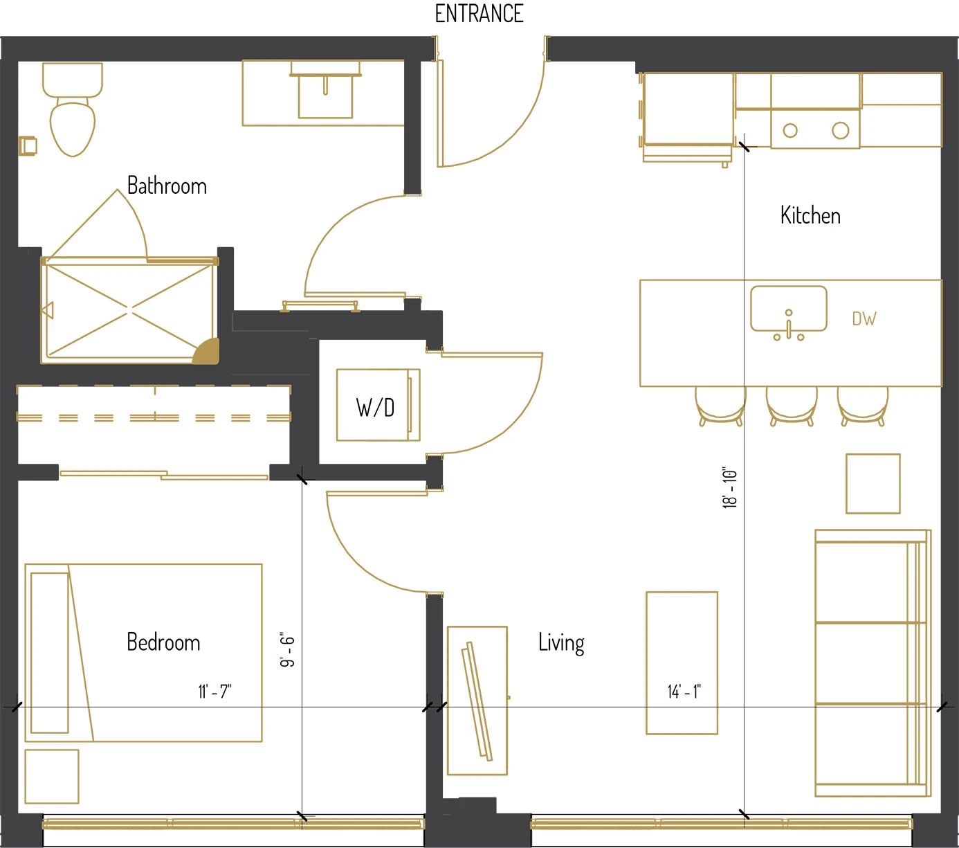 Unit 574 floor plan