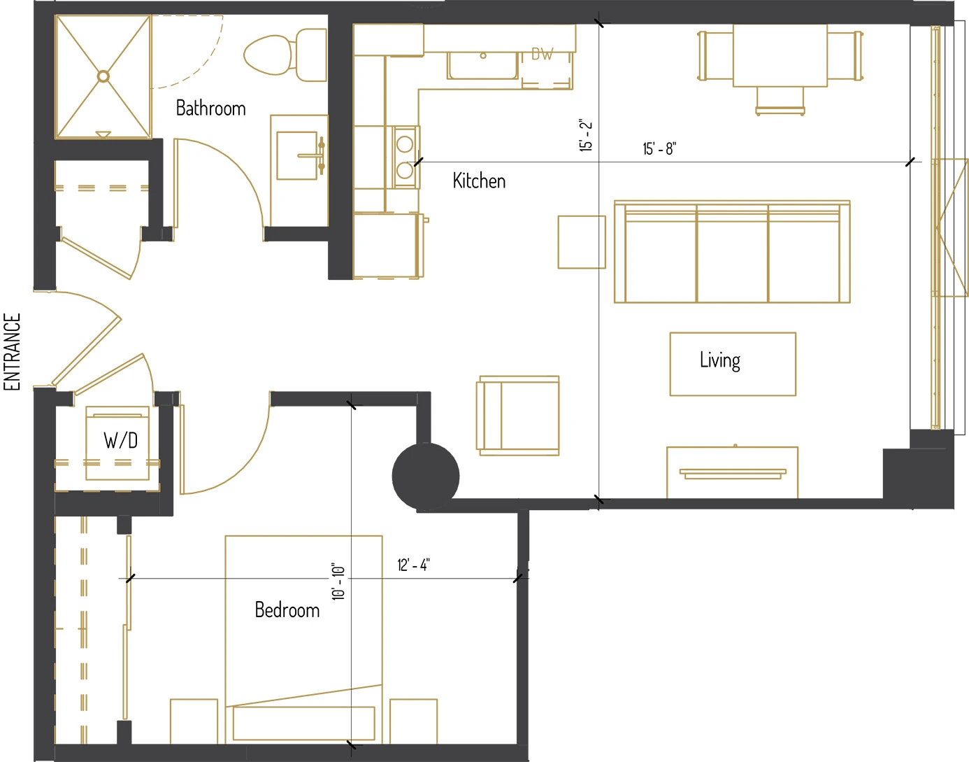 Unit 441 floor plan
