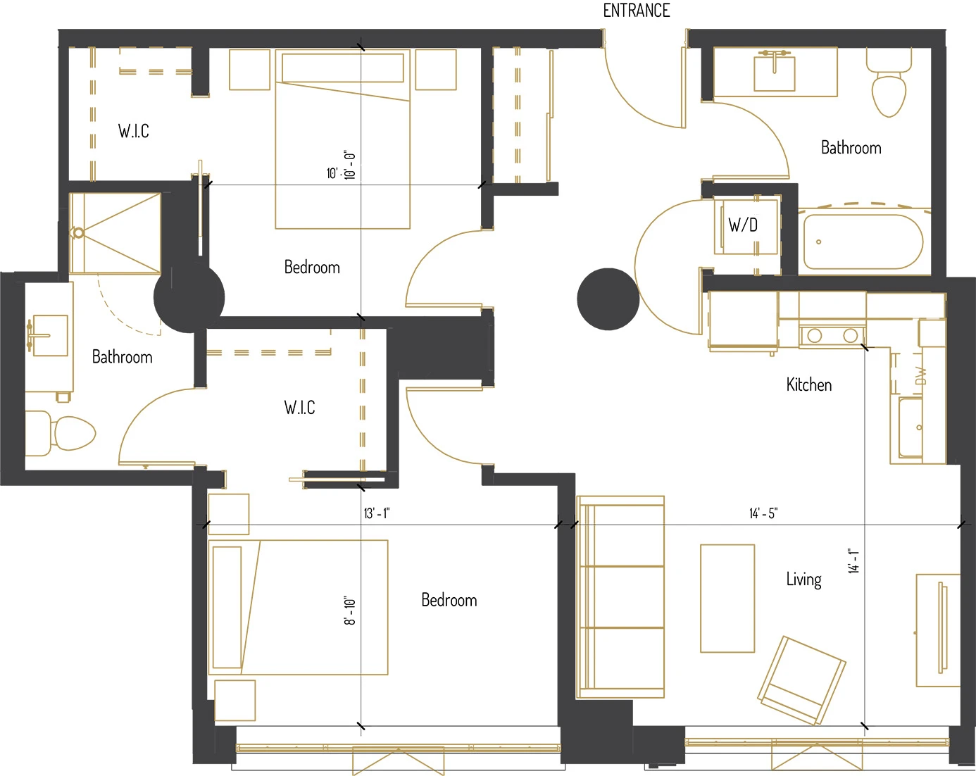Unit 649 floor plan