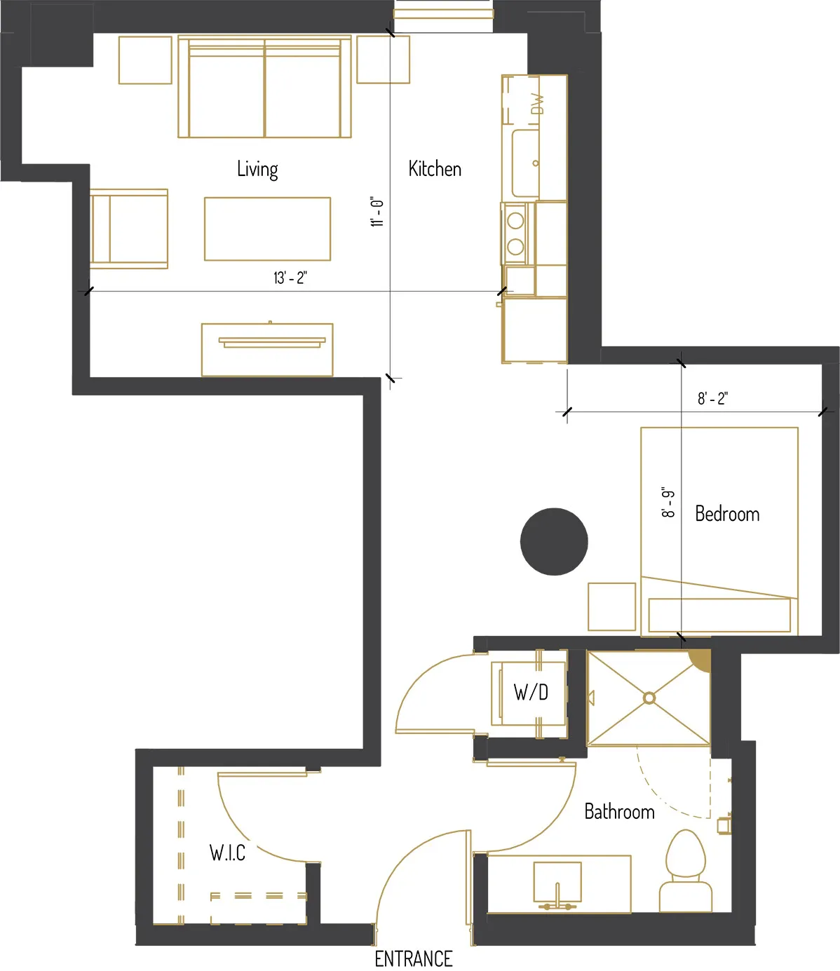 Unit 233 floor plan