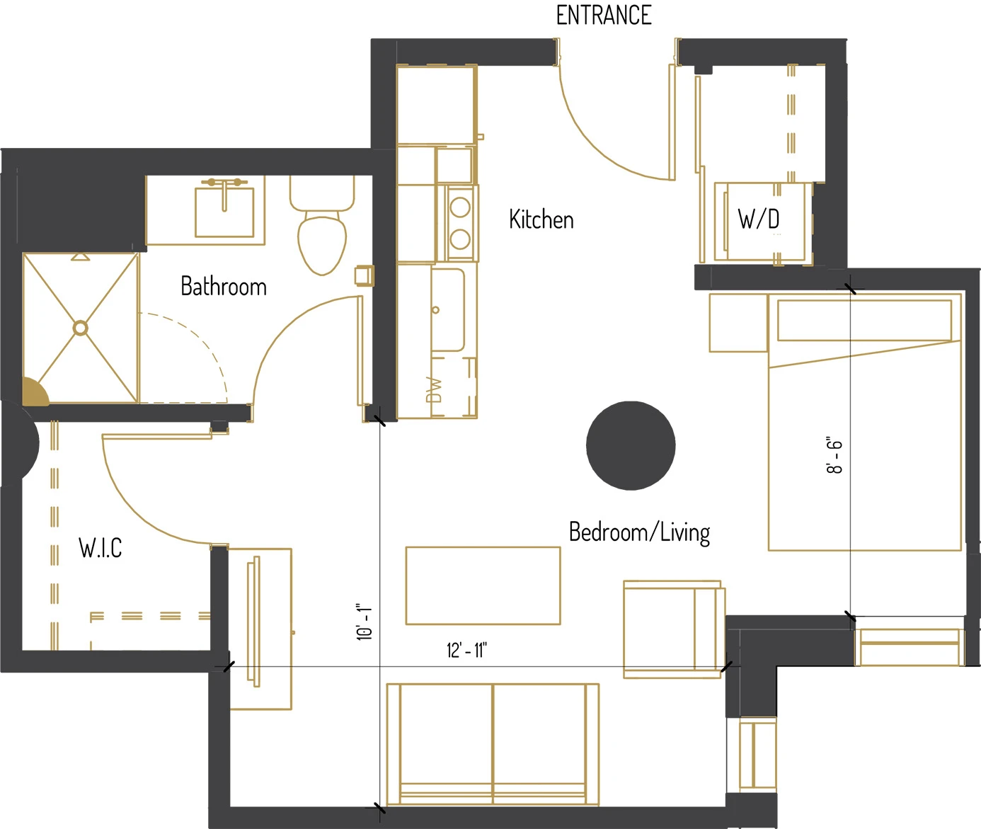 Unit 730 floor plan