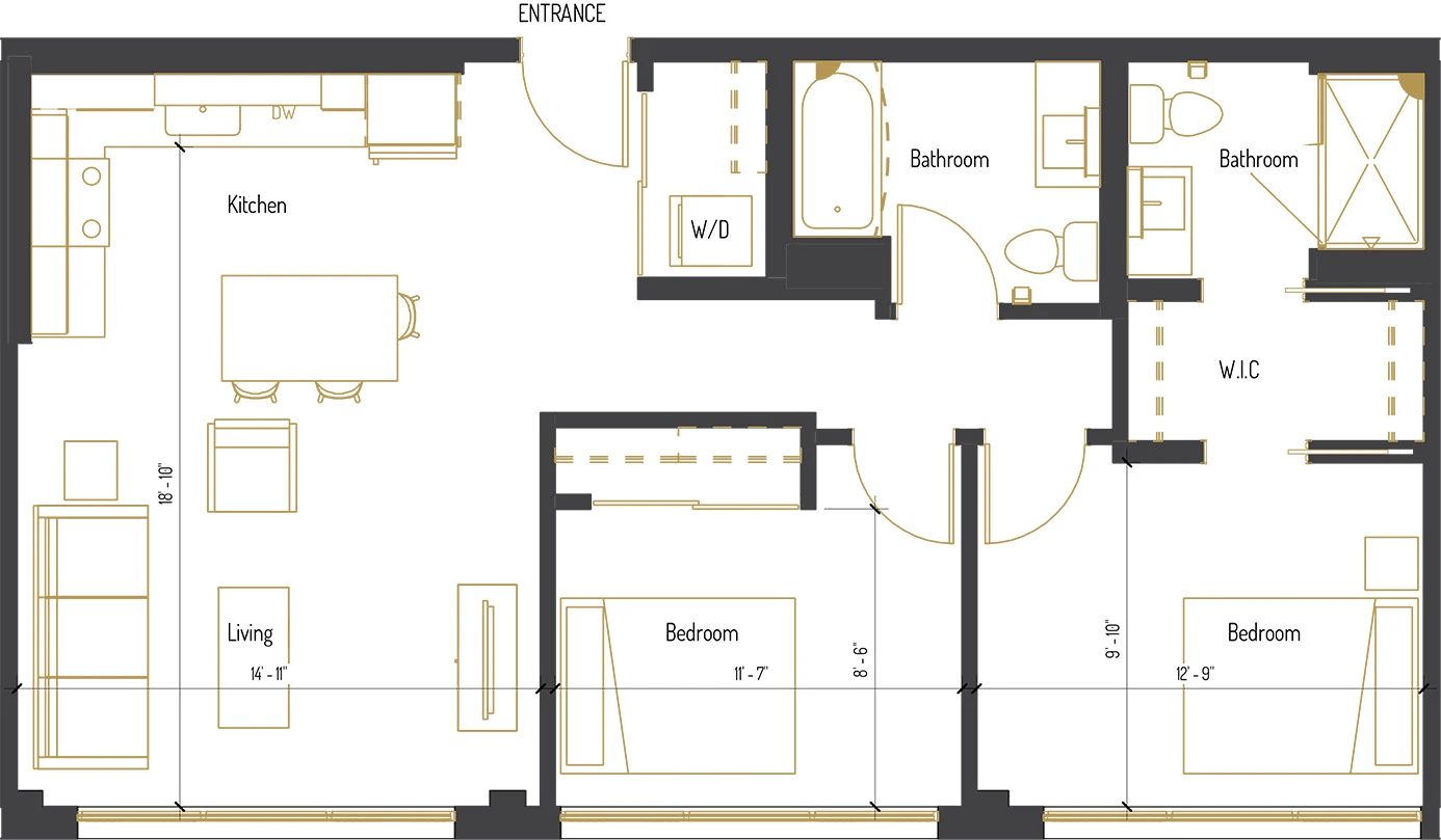Unit 273 floor plan