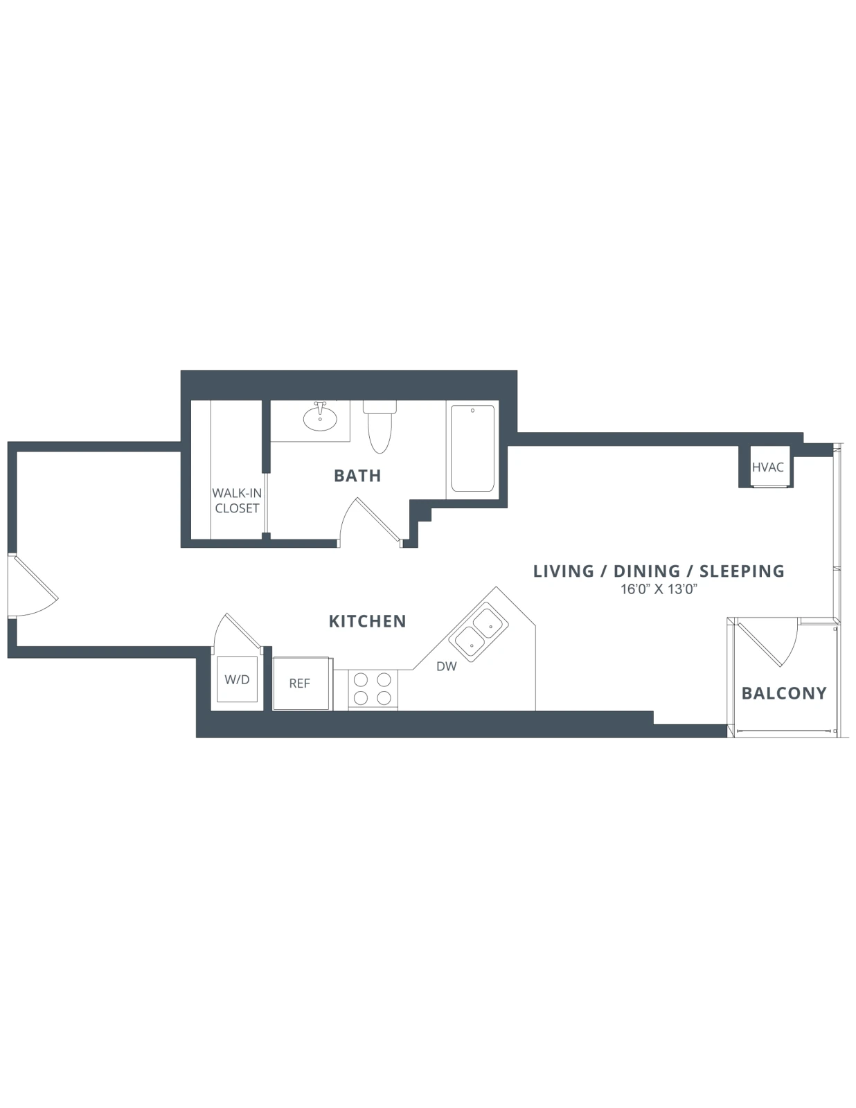 Unit 1907 floor plan