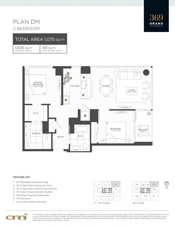 Unit 2605 floor plan