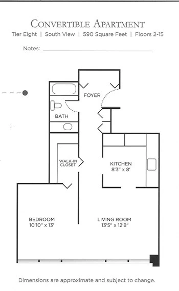 Unit 01-0203 floor plan