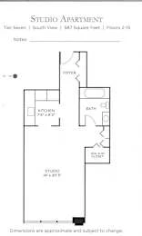 Unit 01-0207 floor plan