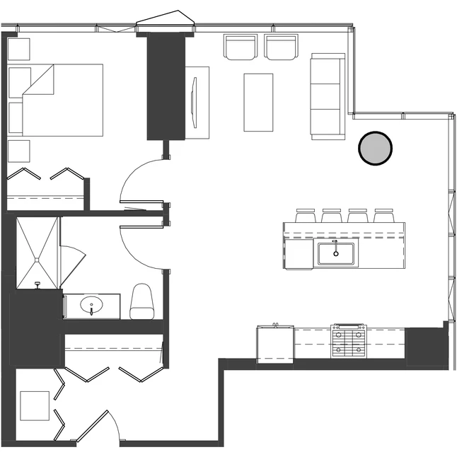 Unit 3003 floor plan