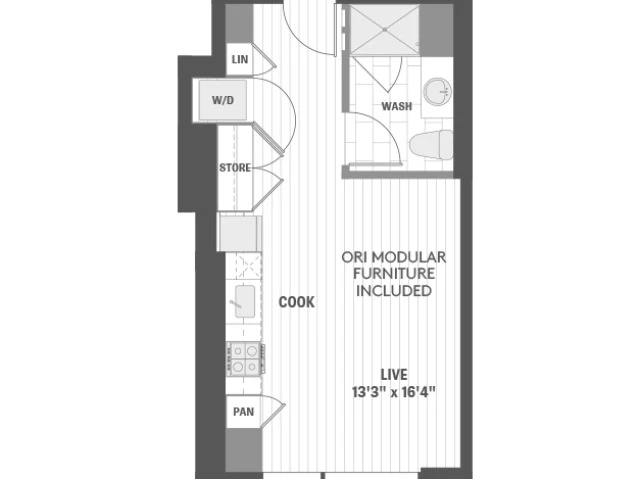 Unit 1016 floor plan