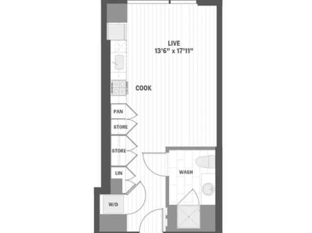 Unit 1105 floor plan