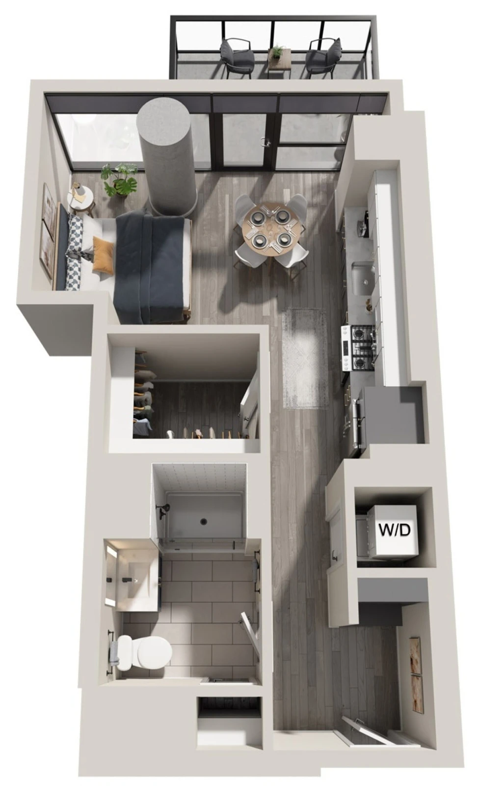 Unit 1302 floor plan