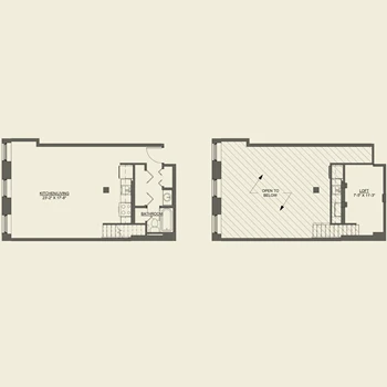 Unit D101 floor plan