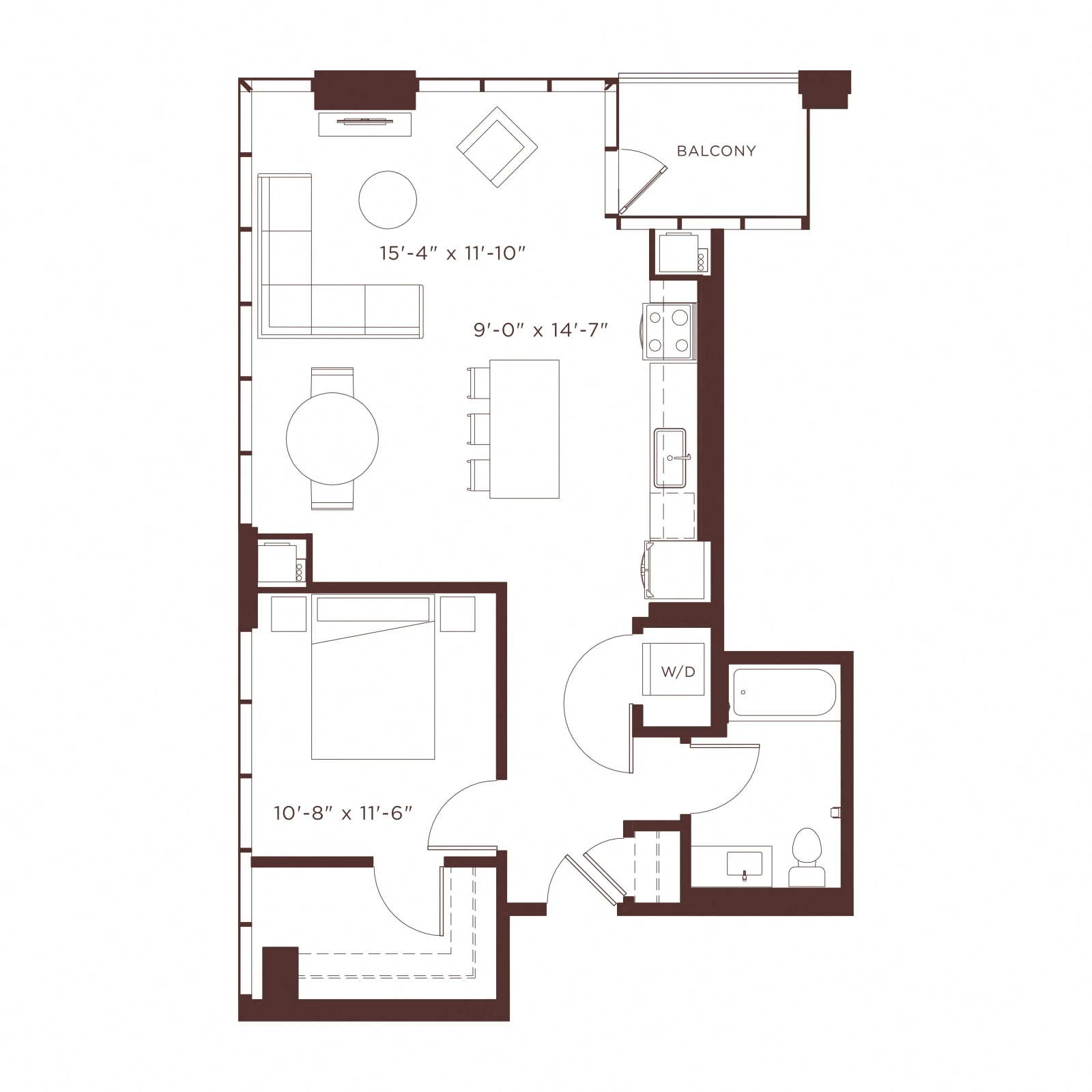 Unit 0916 floor plan