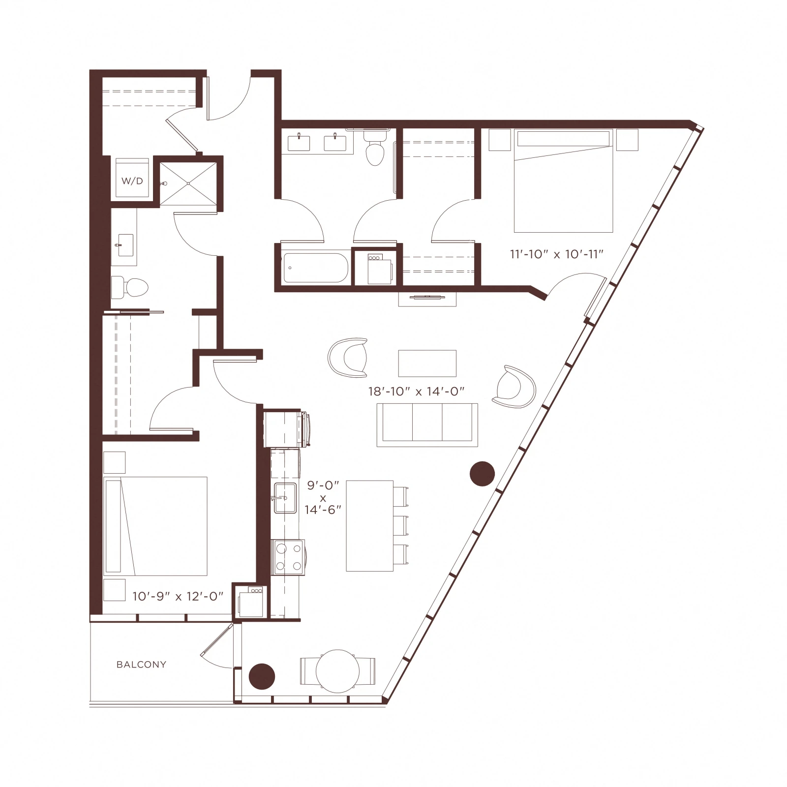 Unit 0531 floor plan