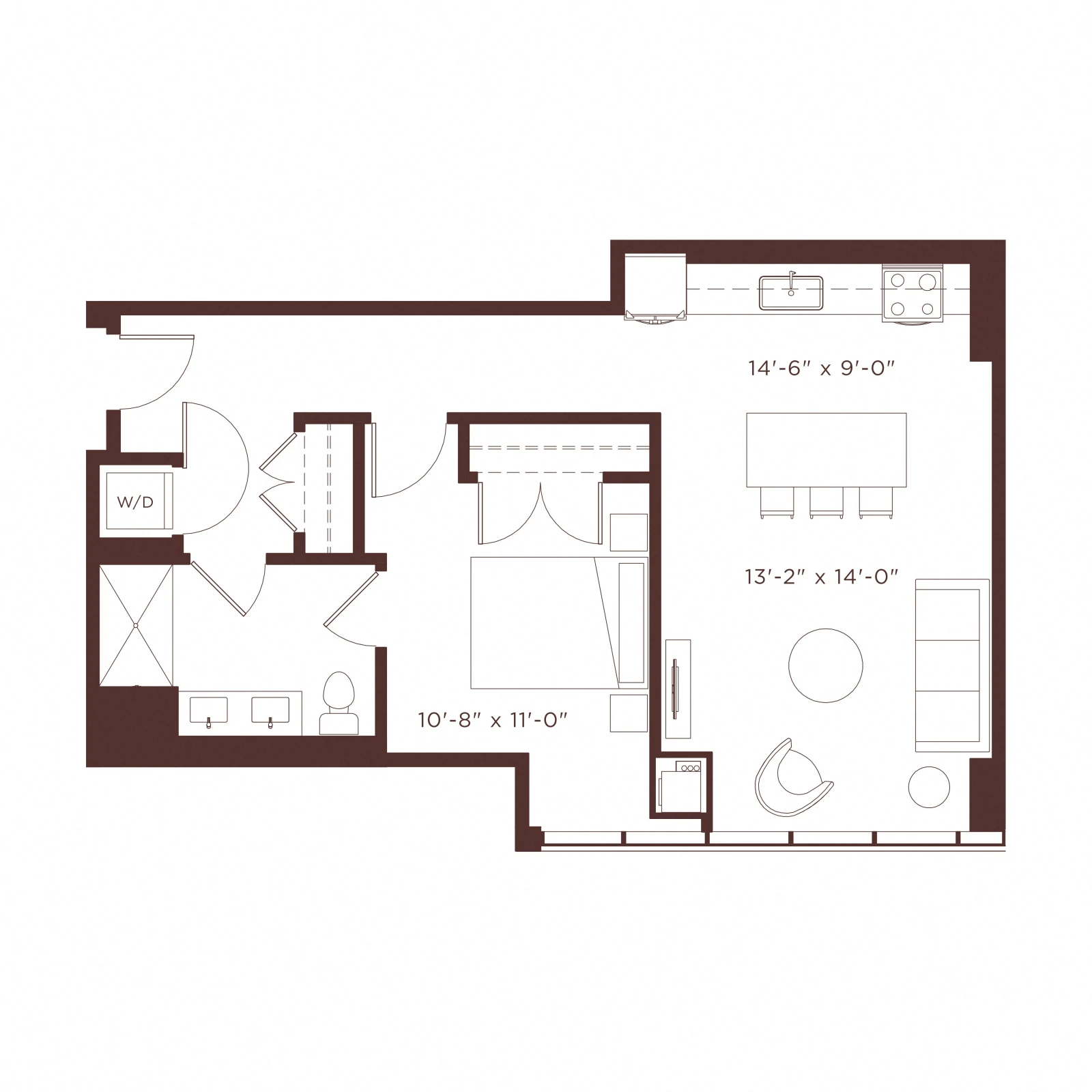 Unit 0915 floor plan