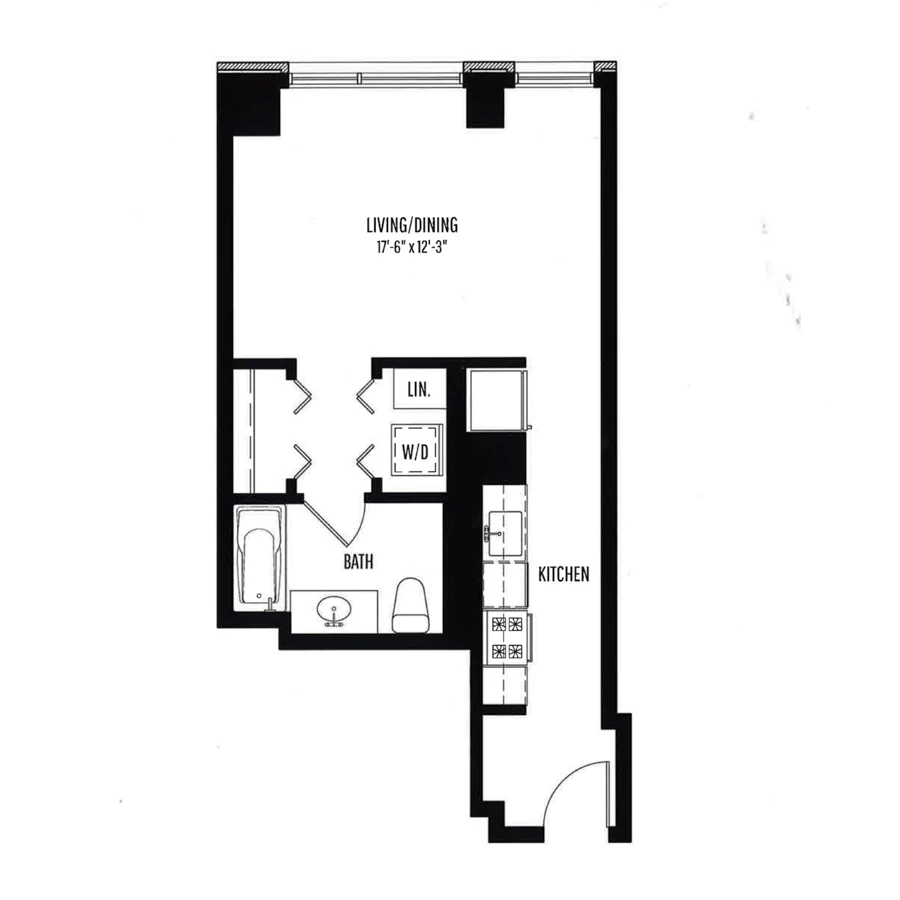 Unit 0812 floor plan