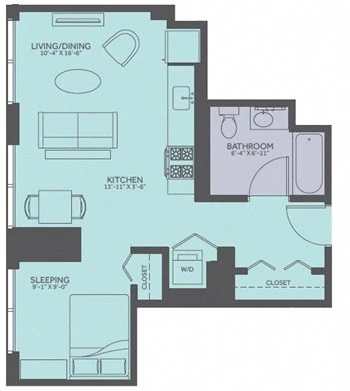 Unit 4205 floor plan