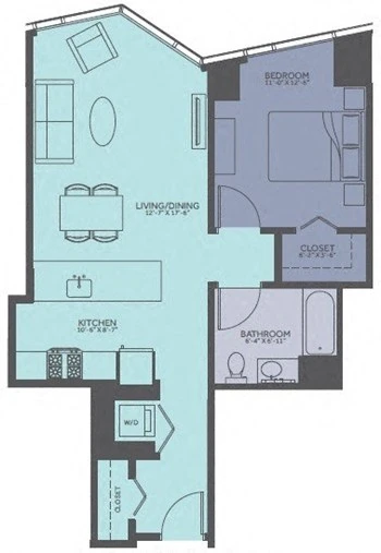 Unit 1507 floor plan