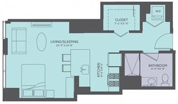 Unit 0702 floor plan