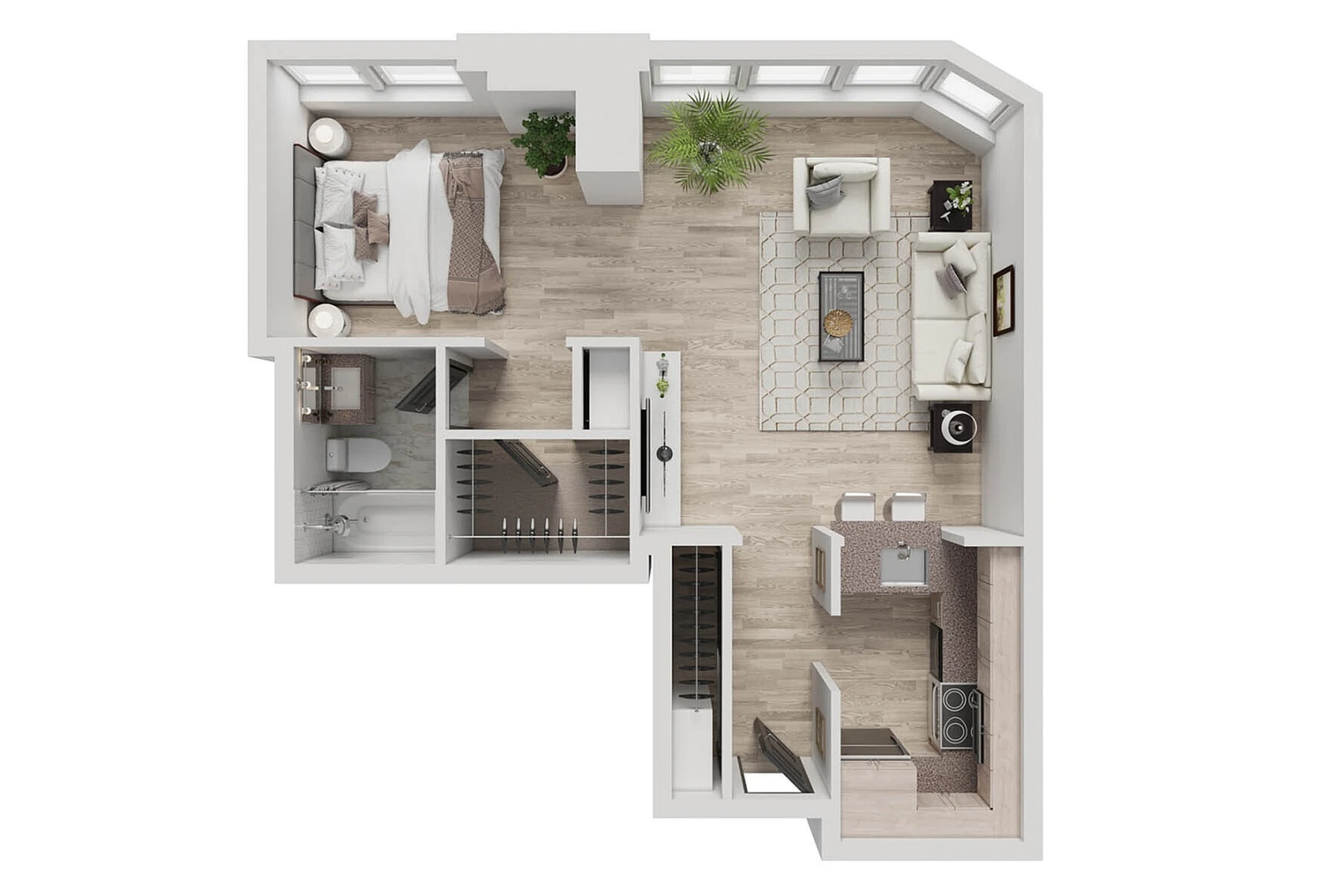 Unit 15C floor plan