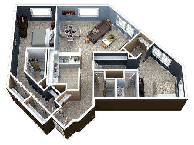 Unit 01-3616 floor plan