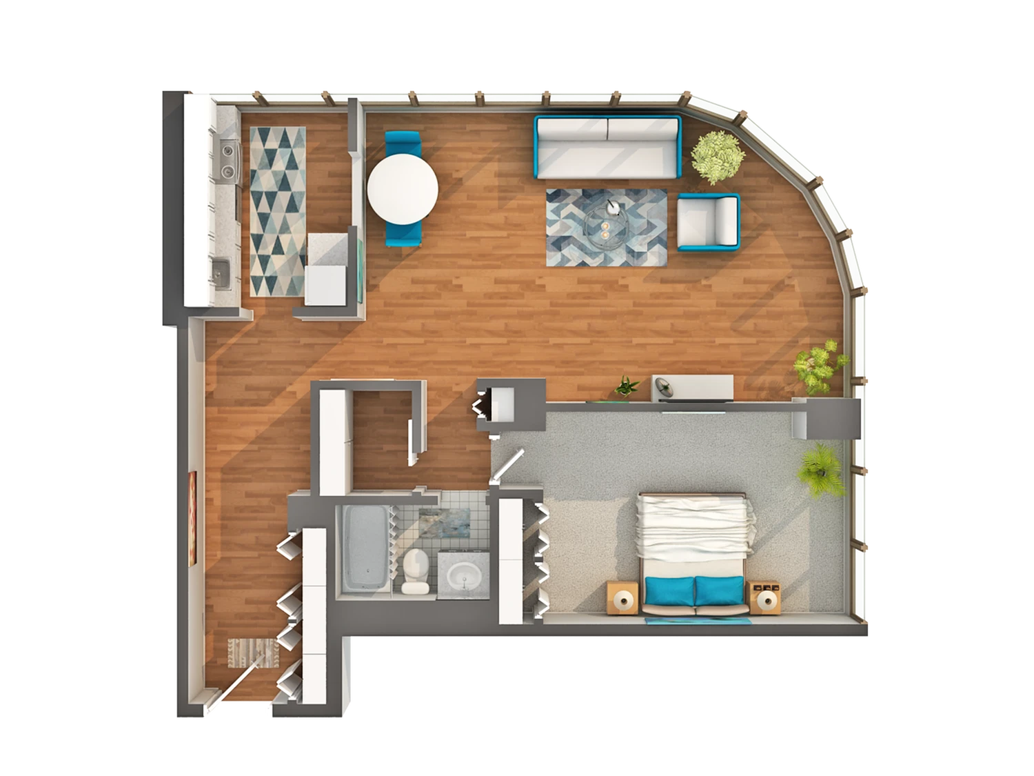 Unit 3111 floor plan