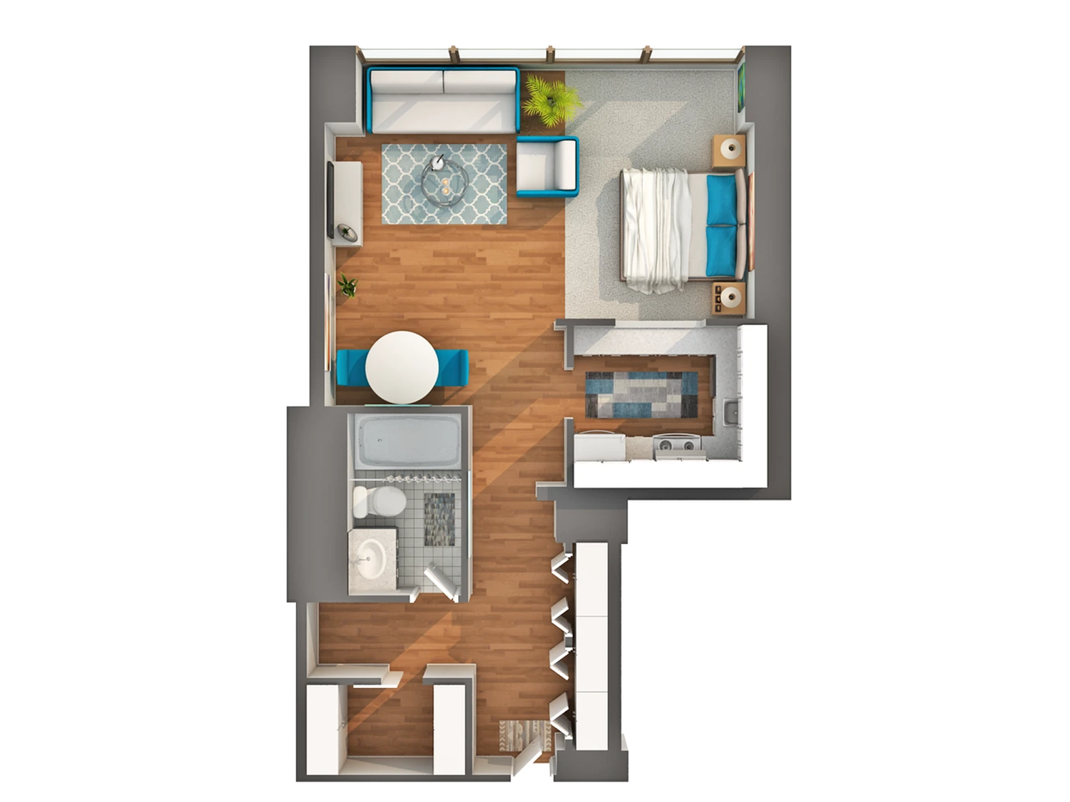 Unit 2809 floor plan
