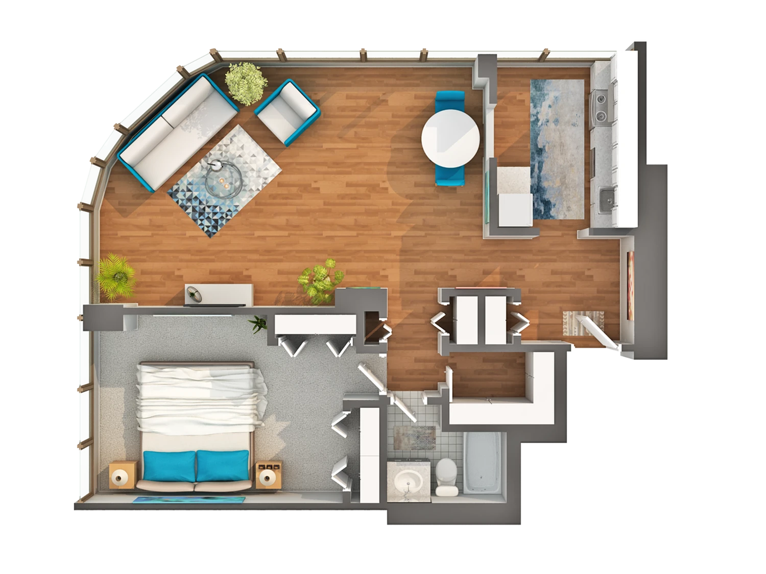 Unit 301 floor plan