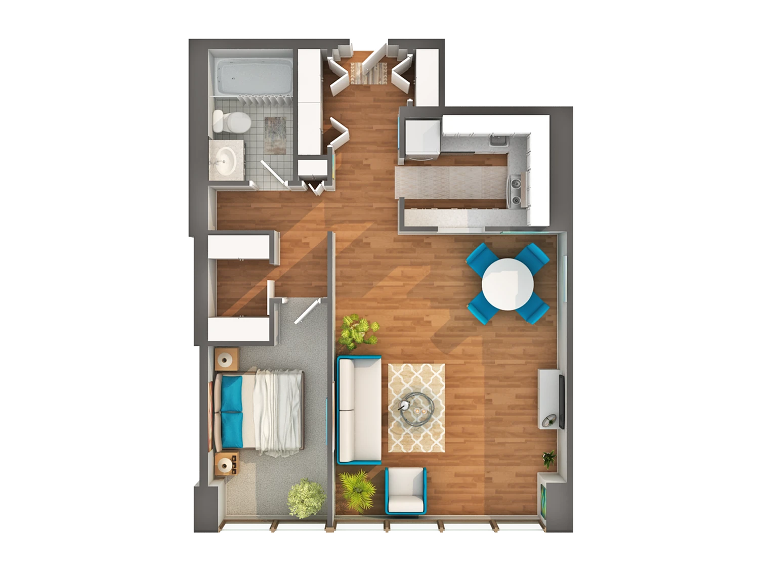 Unit 3710 floor plan