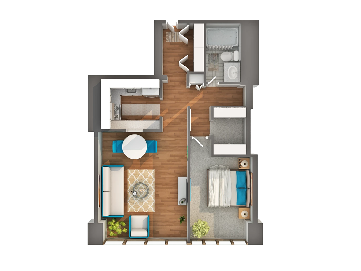 Unit 3008 floor plan